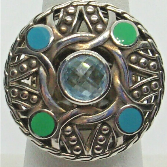 John Hardy Sterling Silver Ring! 7 - Picture 2 of 8